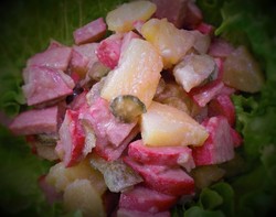 La Salade de Cervelas Maison - boucherie traiteur BIGOT