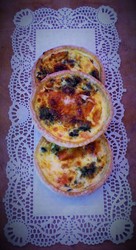 Quiche Saumon Epinards - boucherie traiteur BIGOT