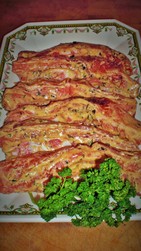 Tendrons de Veau  la crme de Girolles - boucherie traiteur BIGOT