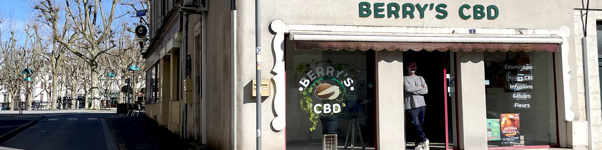 Boutique BERRY'S CBD - Indre