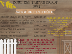 Pentecte - boucherie traiteur BIGOT