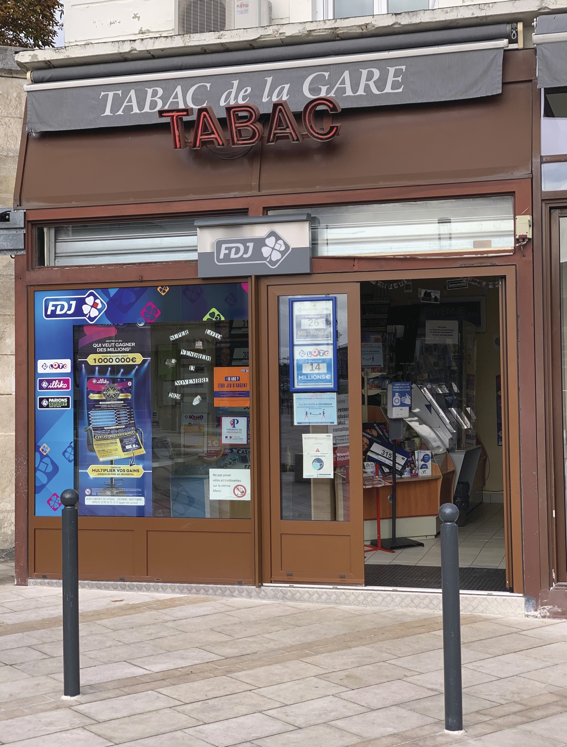Boutique TABAC DE LA GARE - Chteauroux Mtropole