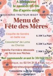 Fte des Mres - boucherie traiteur BIGOT