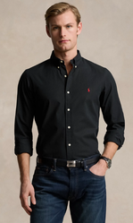 RALPH LAUREN Chemise Cintre en Popeline Stretch - MONSIEUR JAMES