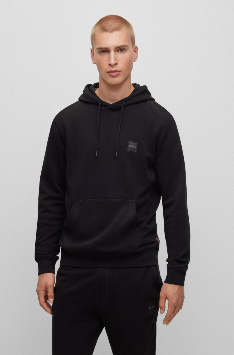 Boss Sweat à Capuche Homme Tailles s Coloris Noir