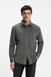 BOSS Chemise RELEGANT Velours - MONSIEUR JAMES