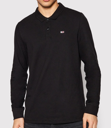 TOMMY JEANS Polo Manches Longues - JAMES