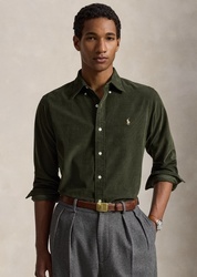 RALPH LAUREN Chemise Ajust�e en Velours C�tel� - MONSIEUR JAMES