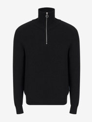 ARMANI Pull Col Zip - MONSIEUR JAMES