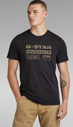 G-STAR T-Shirt DISTRESSED ORIGINALS - JAMES