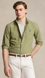 RALPH LAUREN Chemise Unie OXFORD - MONSIEUR JAMES