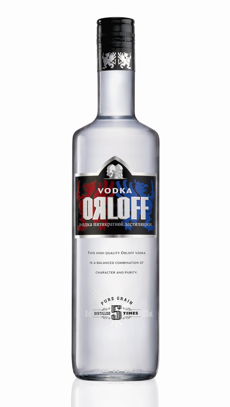 Vodka Orloff 70 cl - BOUTEILLES interdit - 18 ans - Cubana Bar - Voir en grand