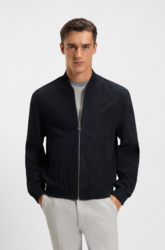 BOSS Blouson en Cuir Sud MULLER - MONSIEUR JAMES