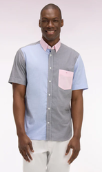 EDEN PARK Chemisette Vichy ZODIACO - MONSIEUR JAMES