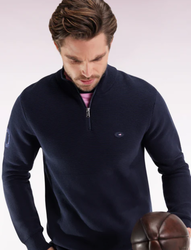 EDEN PARK Pull Col Camionneur FFR XV de France - MONSIEUR JAMES