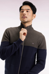 EDEN PARK Cardigan Zipp� SELECTIF - MONSIEUR JAMES