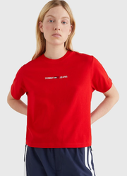 TOMMY JEANS T-Shirt LINEAR LOGO - JAMES