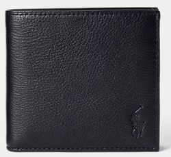 RALPH LAUREN Portefeuille en Cuir Grain - MONSIEUR JAMES