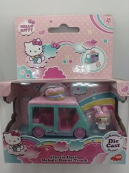 Figurine de collection Hello kitty "Melody Donut TRUCK" - POMME D'AMOUR