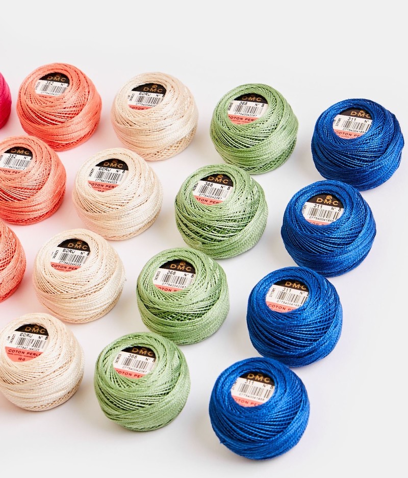 COTON PERL?? SMALL - 8, 80M 30 couleurs - Atelier Mamzelle Fil