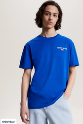 TOMMY JEANS T-Shirt LINEAR BACK PRINT - JAMES
