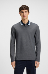 BOSS Polo Manches Longues PEOXFORDLONG - MONSIEUR JAMES