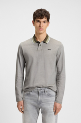 BOSS Polo Manches Longues PEOXFORDLONG - MONSIEUR JAMES