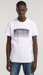 G-STAR T-Shirt STACKED OLD SCHOOL - JAMES