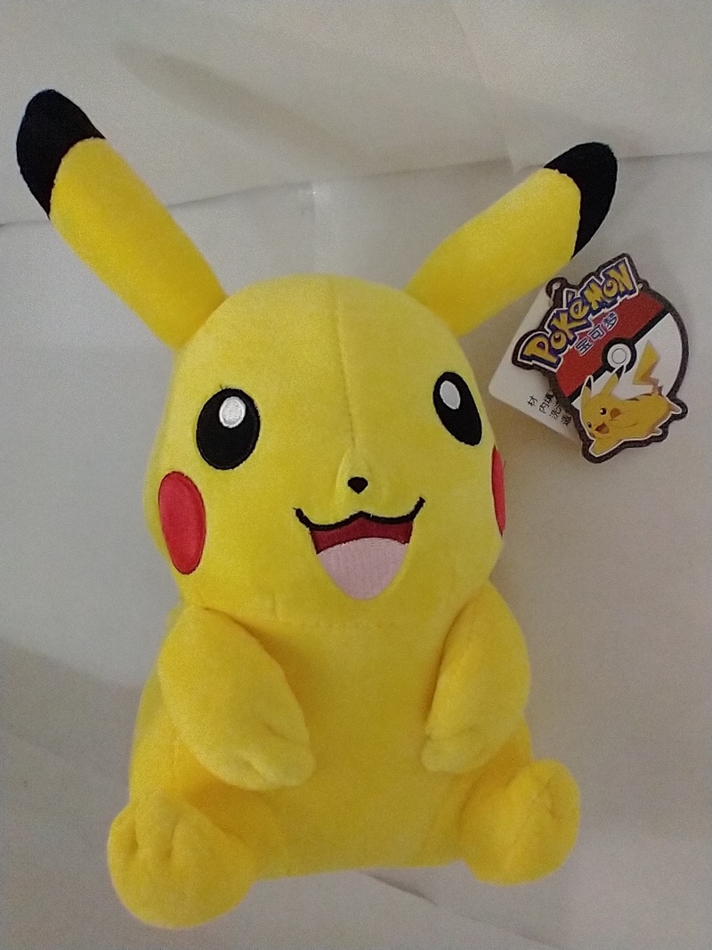 Peluche Pokémon Pikachu  - Peluche - POMME D'AMOUR - Voir en grand