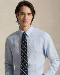 RALPH LAUREN Chemise Ray�e en Lin - MONSIEUR JAMES