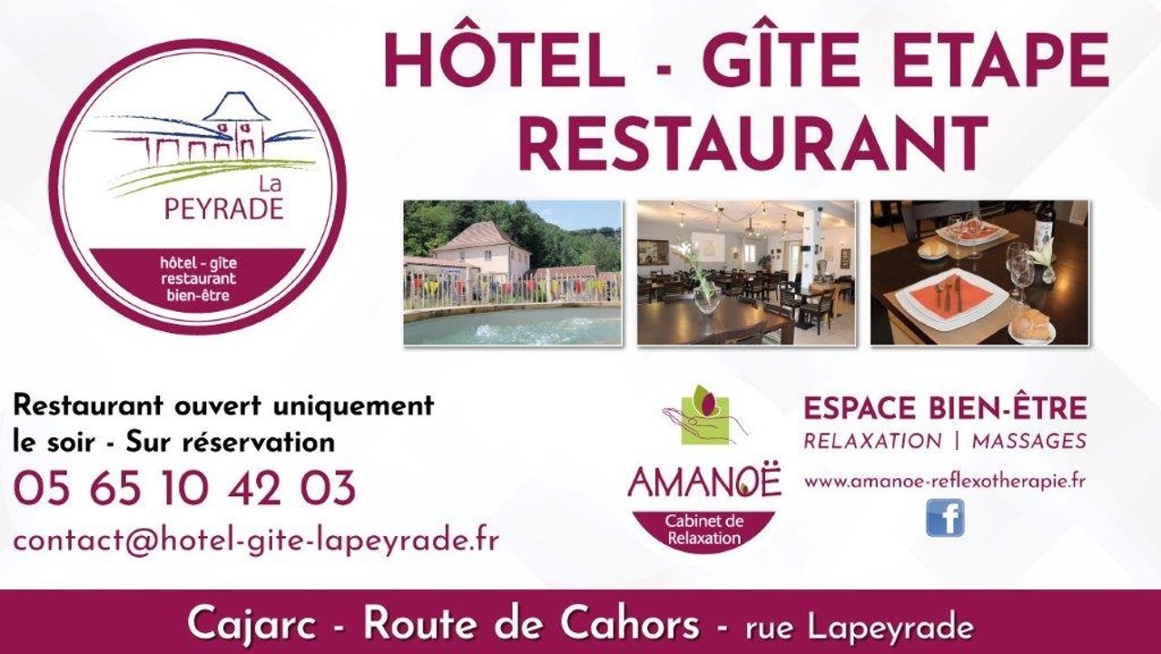 Boutique HOTEL RESTAURANT LA PEYRADE - Grand Figeac