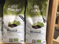 Caf en grain Mexique Caf Michel 1kg - Retour aux sources