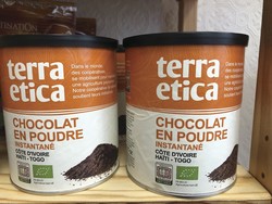 Chocolat en poudre instantan Terra etica 400g - Retour aux sources