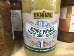 Soupe de panais, lait de coco, curcuma Danival 72cl - Retour aux sources