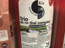 Trio de riz tha complet 500g Autour du riz  - Retour aux sources