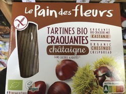 Tartines bio craquantes chtaigne 150g Le pain des fleurs  - Retour aux sources