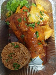 Tcheip au poulet - Restaurant Africain " Les Dlices De La MANNE "