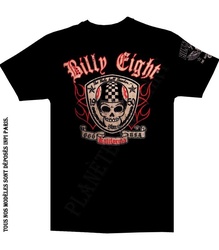 Tee-Shirt - Billy Eight - CASQUE  DAMIERS - DC Vaper's