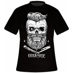 T-shirt DARKSIDE Homme - Bearded skull black - DC Vaper's
