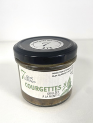 Crme de courgettes grilles  la menthe - Maison du Terroir