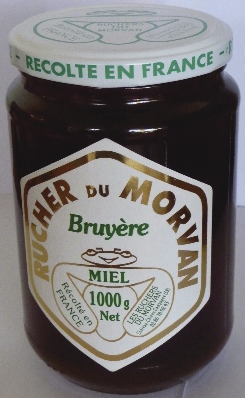 Miel de Bruyère - Miels - Les Ruchers du Morvan - Voir en grand