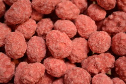Praline rouge aux amandes - BONBONS SERVICE/LE TEMPS DES DOUCEURS