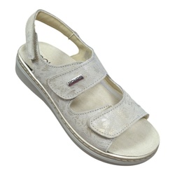 NU PIED TRIPLE VELCRO LARGEUR G BEIGE ROHDE 5227 - LUDIVINE CHAUSSEUR- BRETEUIL