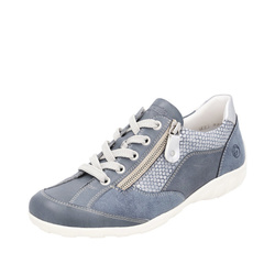 SNEAKERS LACET ZIP LARGEUR G REMONTE R-3410-14 - LUDIVINE CHAUSSEUR- BRETEUIL
