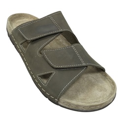 MULE DOUBLE VELCRO CUIR RHODE 5914 - LUDIVINE CHAUSSEUR- BRETEUIL