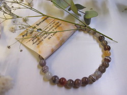 Agate de Botswana bracelet perle de 6mm - Original's