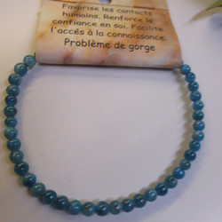 Apatite bracelet perle 3 mm - Original's