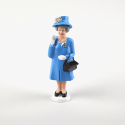 Figurine solaire Queen Elizabeth - Imagine