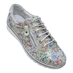 DERBY LACET ZIP FLEURI INFINI GAZEL - LUDIVINE CHAUSSEUR- BRETEUIL