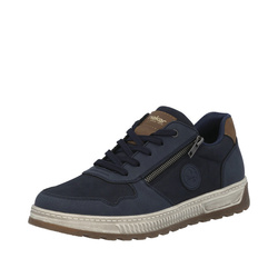 BASKET LACET ZIP GRANDE LARGEUR RIEKER R37029 - LUDIVINE CHAUSSEUR- BRETEUIL